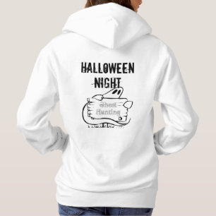 Halloween Night Ghost Hunting Hooded Sweatshirt T Shirt