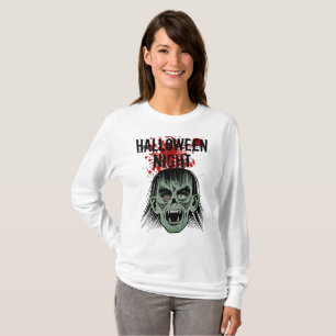 Halloween Night Ghoul Långärmad T-Shirt