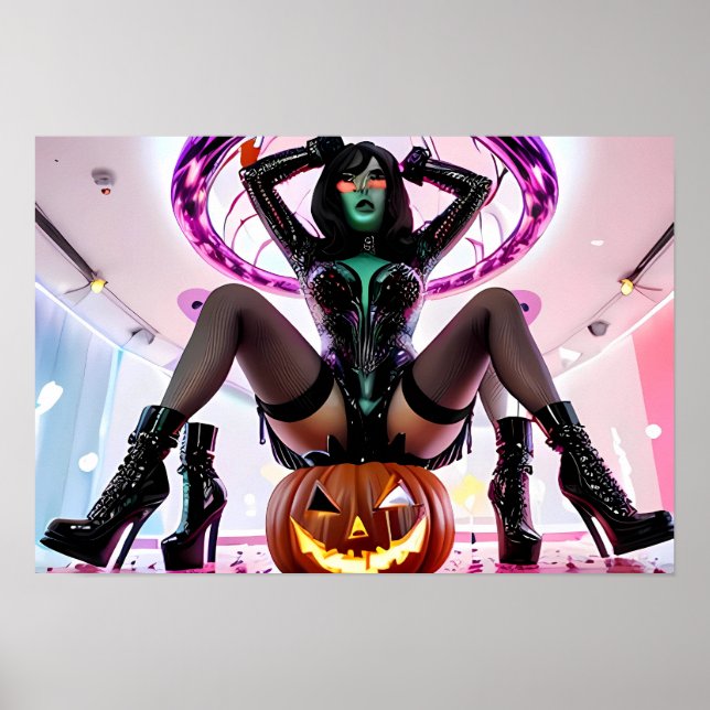 Halloween Night Lifer Poster (Framsidan)