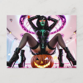 Halloween Night Lifer Vykort