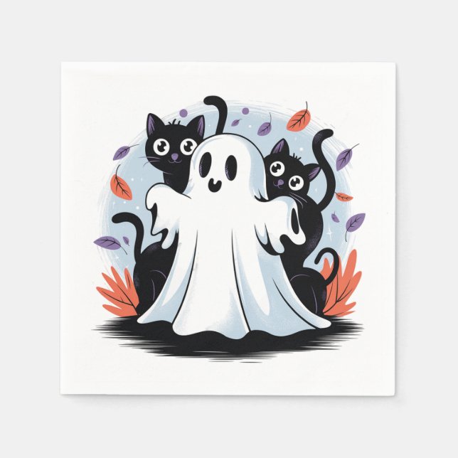 Halloween Night Prowl Pappersservett (Framsidan)