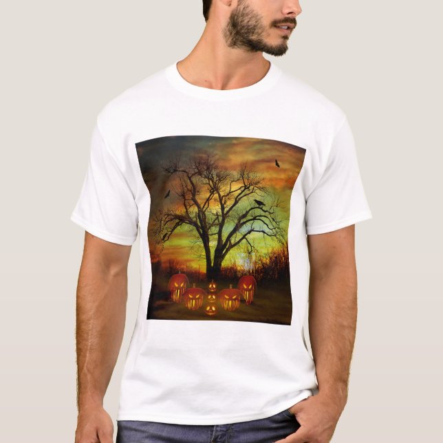 Halloween Night T-shirt (Framsida)