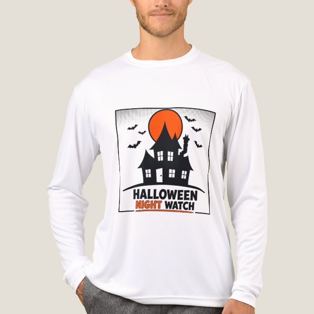 HALLOWEEN NIGHT WATCH T SHIRT (Framsida)