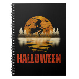 HALLOWEEN NIGHT WITCH ANTECKNINGSBOK