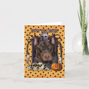 Halloween Nightmare - Doberman - Rocky Kort