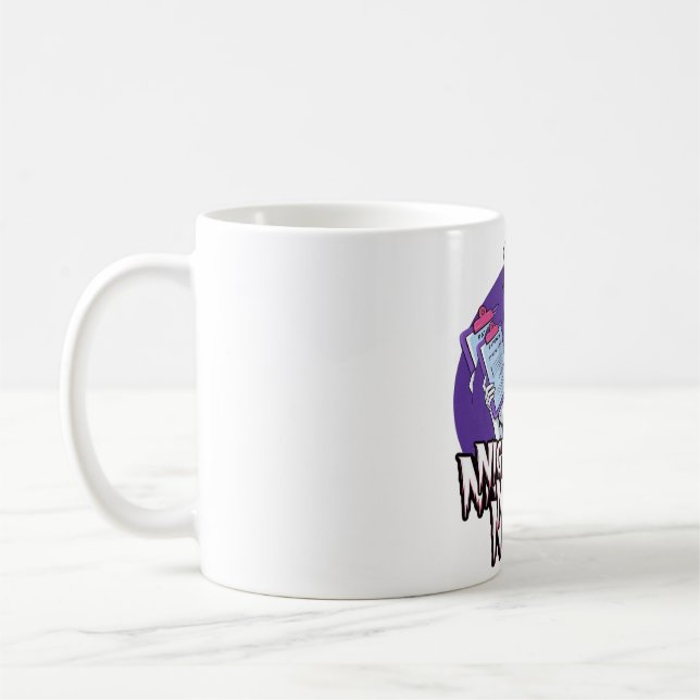 Halloween Nightmare Nurse Classic T-Shirt Kaffemugg (Vänster)