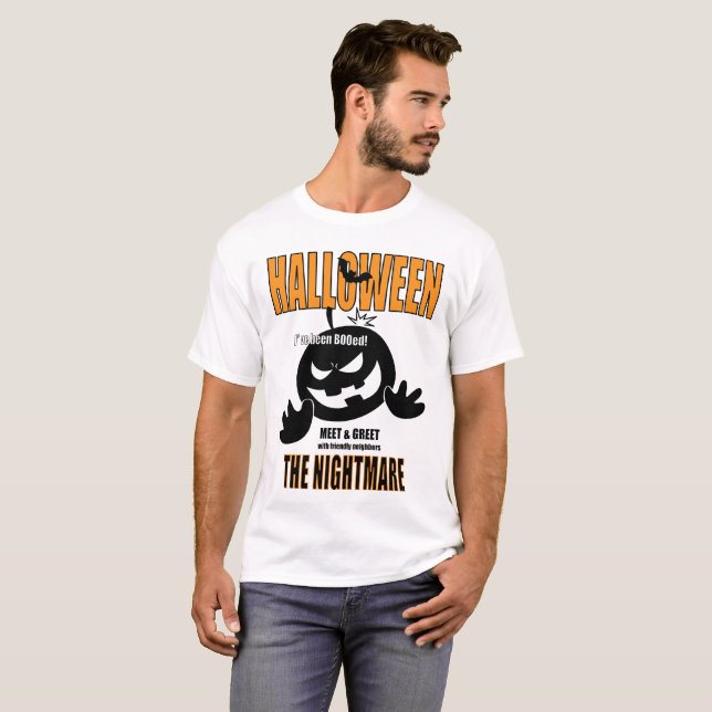 Halloween Nightmare T Shirt (Hel framsida)