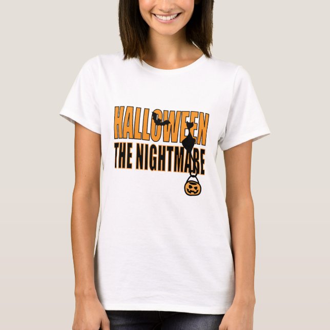 Halloween Nightmare T Shirt (Framsida)