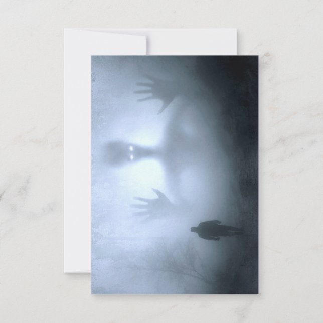 Halloween Nightmare Tack Kort (Framsida)