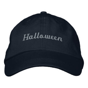 Halloween njuter av kul med vänner Handsome-Hat Broderad Keps