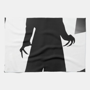 halloween nosferatu kökshandduk