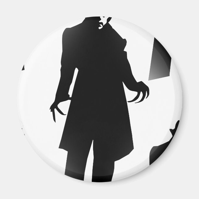 halloween nosferatu magnet (Framsidan)