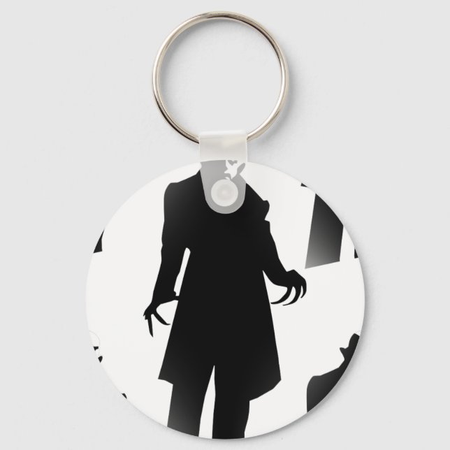 halloween nosferatu nyckelring (Framsida)