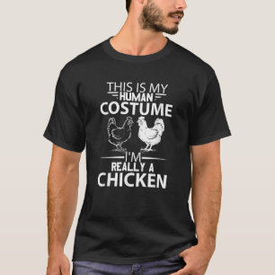 Halloween-nuny Det här är min mänskliga dräkt. T Shirt