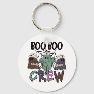 Halloween Nurse Boo Boo-besättning Nyckelring