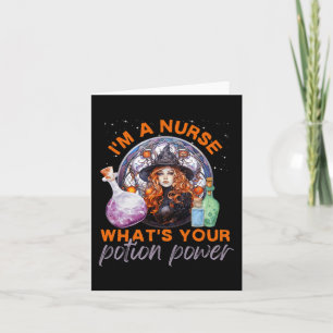 Halloween Nurse, jag är en sjuksköterska, vad är d Kort