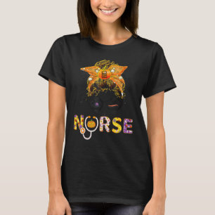 Halloween Nurse Nursing Cute Health Worker Hallowe T Shirt