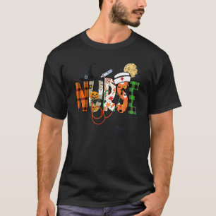 Halloween Nurse Nursing Cute Health Worker Hallowe T Shirt