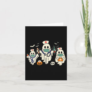 Halloween Nurse Nursing Funny Health Worker Rn Gho Kort