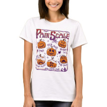Halloween Nurse Pain  Shirt