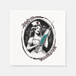 Halloween Nurse Pappersservett