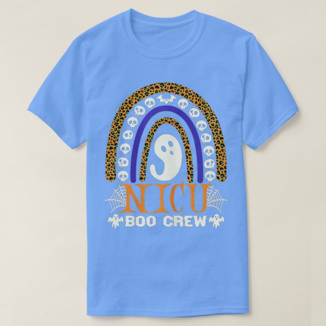 Halloween Nurse Practitioner Boo Crew, Nurse Hallo T Shirt (Design framsida)
