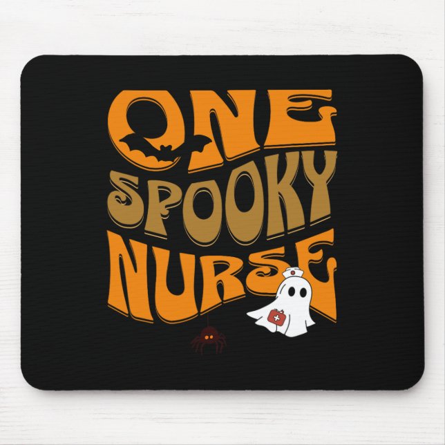 Halloween Nurse Product Funny Scary Creepy Ghost C Musmatta (Framsidan)