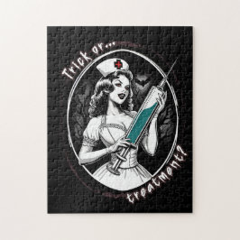 Halloween Nurse Pussel