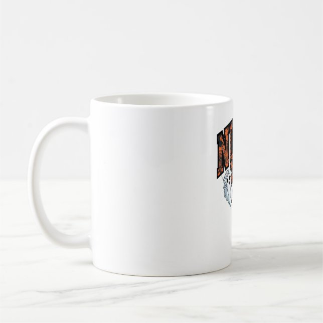 Halloween Nurse Scary Coquette Bow Classic T-Shirt Kaffemugg (Vänster)