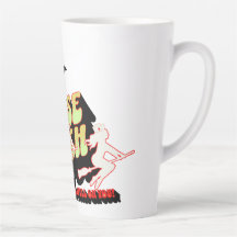 Halloween Nurse Witch Latte Mugg