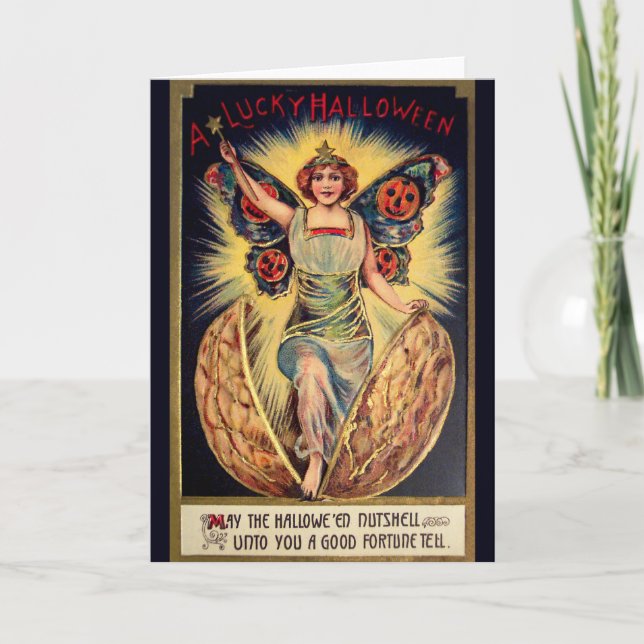 Halloween Nutshell Kort (Framsida)