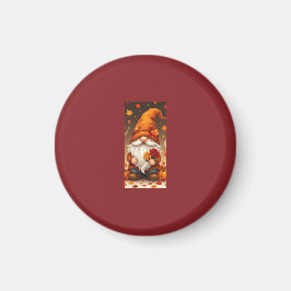 halloween och höst gratulationskort magnet