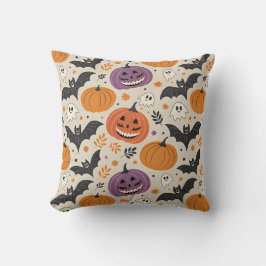 Halloween och hösten mönster kudde