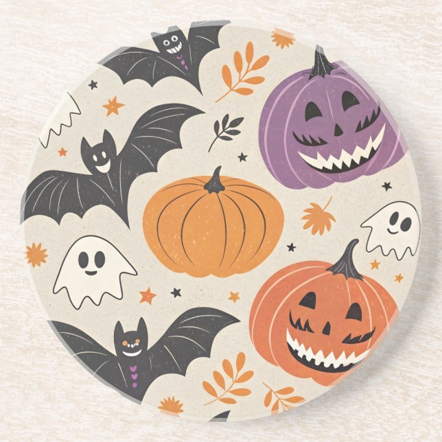 Halloween och hösten mönster underlägg (Framsidan)