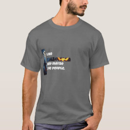 Halloween (och kanske fem personer)" t shirt