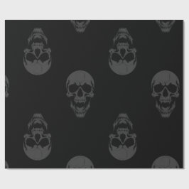 halloween odöda vampyr, läskigt monster presentpapper