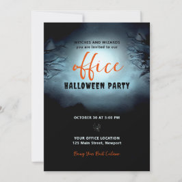 Halloween Office Party Business Corporate Spooky Inbjudningar