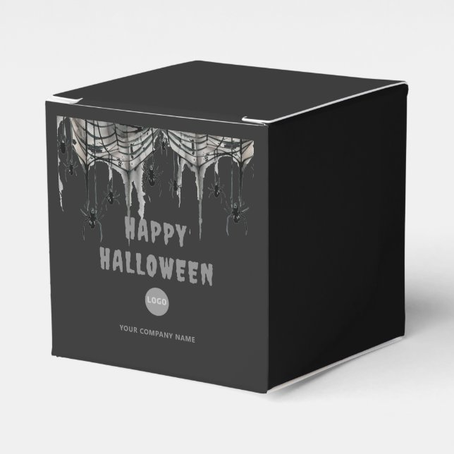 Halloween Office Party Business Corporate Webben L Presentaskar (Framsidan Sidan)