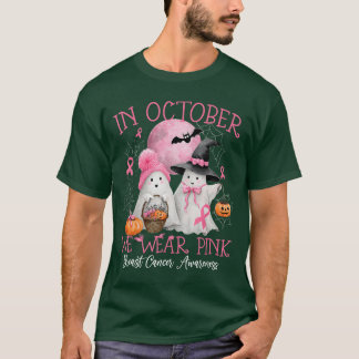 Halloween Oktober Bär Rosa T Shirt