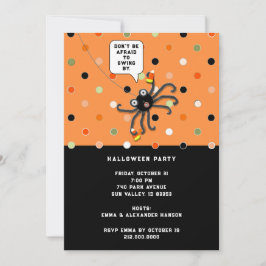 Halloween Oktober Öppet Hus Inbjudningar