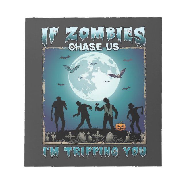 Halloween om zombies jagar oss_1 anteckningsblock (Framsida)