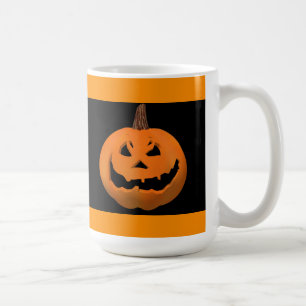Halloween: Ond jack o lantern: Kaffemugg
