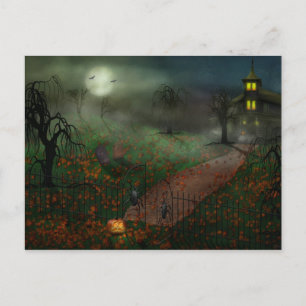 Halloween - One Hallow Kväll Vykort