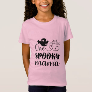 Halloween One Spooky Mamma Birthday T Shirt