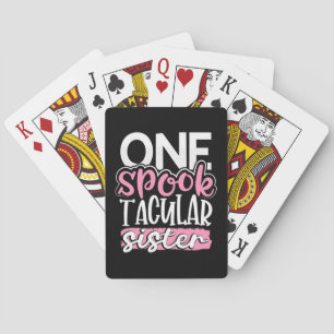 Halloween One-talokersister Casinokort