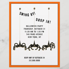 Halloween Open House Flyer