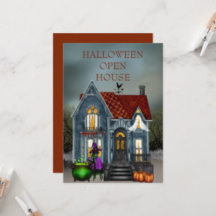 Halloween Open House-inbjudan Inbjudningar