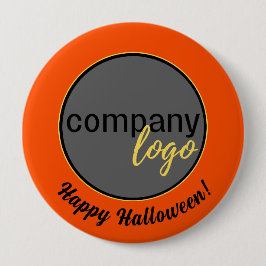 HALLOWEEN ORANGE BLACK Business LOGOTYP COMPANY Knapp