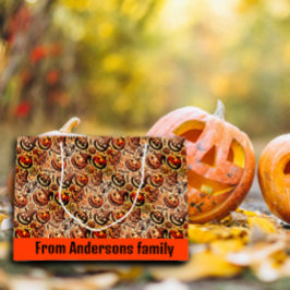 Halloween orange brun snyggt
