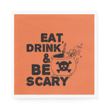 Halloween Orange Eat Drink